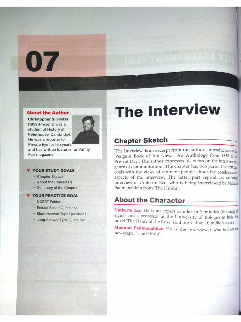 The Interview | PDF