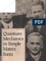 Quantum Mechanics in Simple Matrix Form_Jordan
