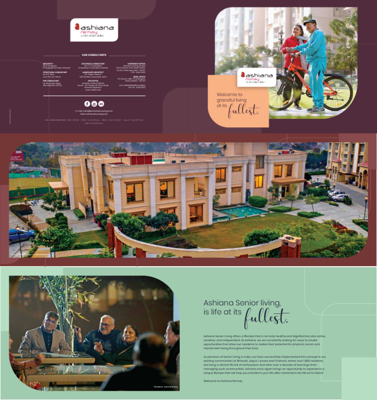 Ashiana Nirmay: Active Senior Living | PDF | Bathroom | Sink