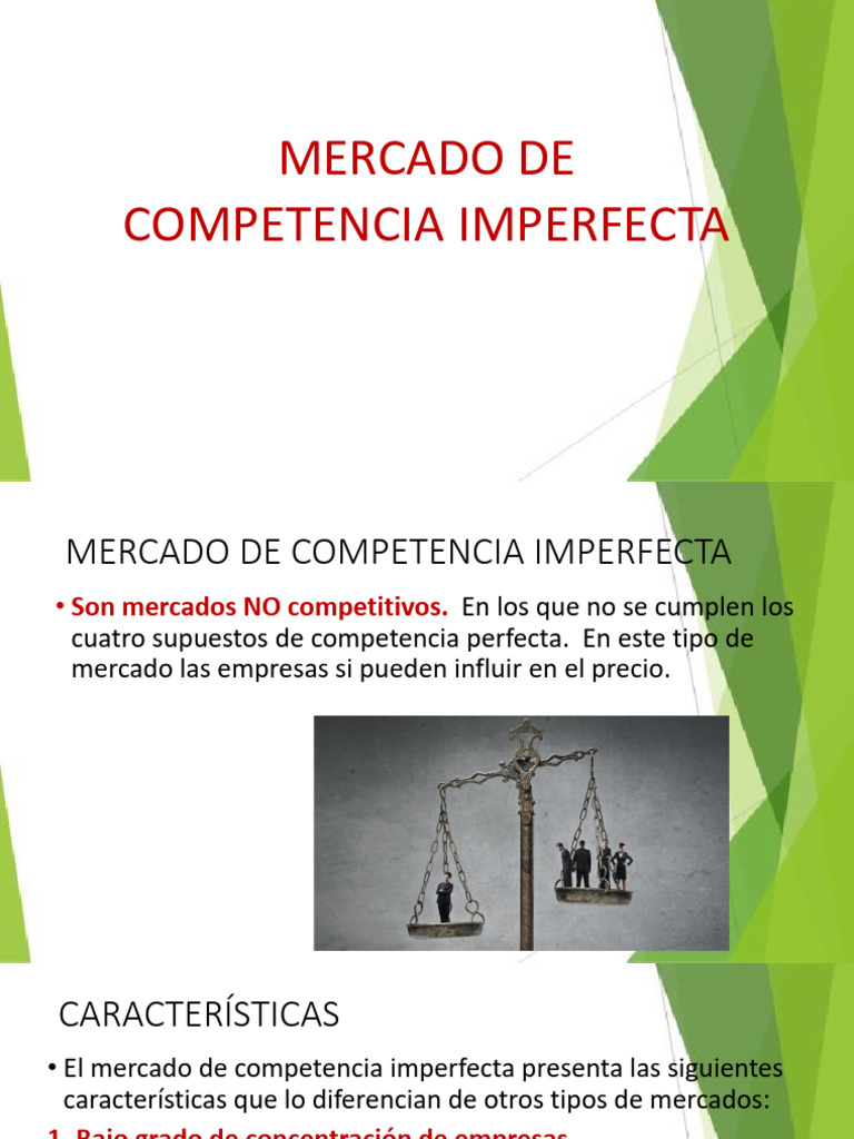 Competencia Imperfecta | PDF