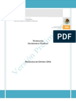 6098874 Programa de La Asignatura de Tecnologia en Sec Und Arias Tecnicas Version Preliminar