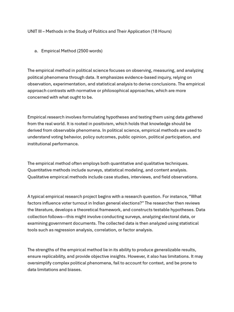 unit 3 | PDF | Methodology | Discourse
