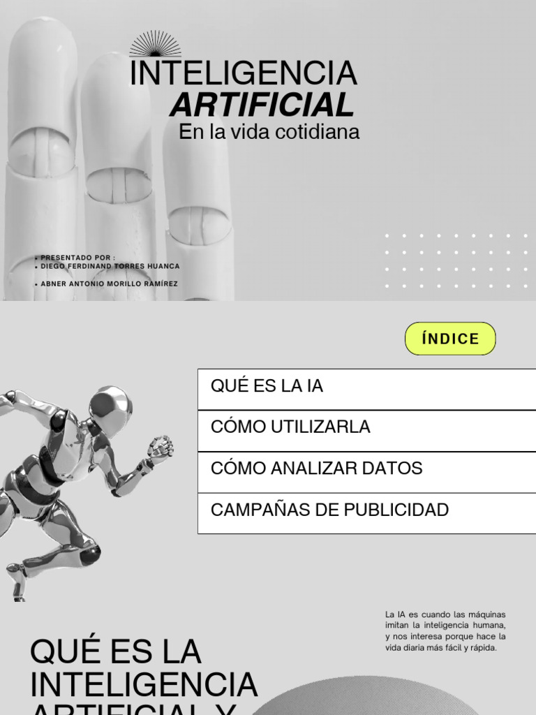 Aplicaciones de la Inteligencia Artificial | PDF | Inteligencia ...