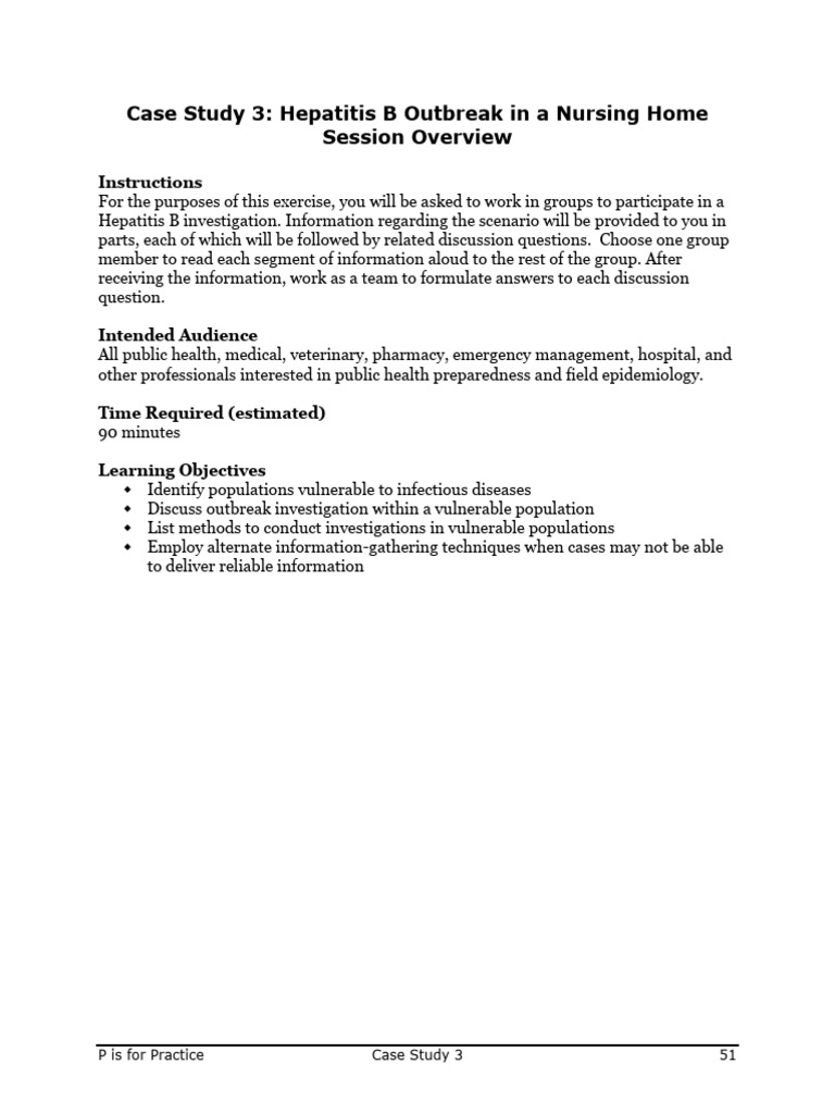 P Is For Practice Guidebook Case Studies 55 62 | PDF | Hepatitis B ...