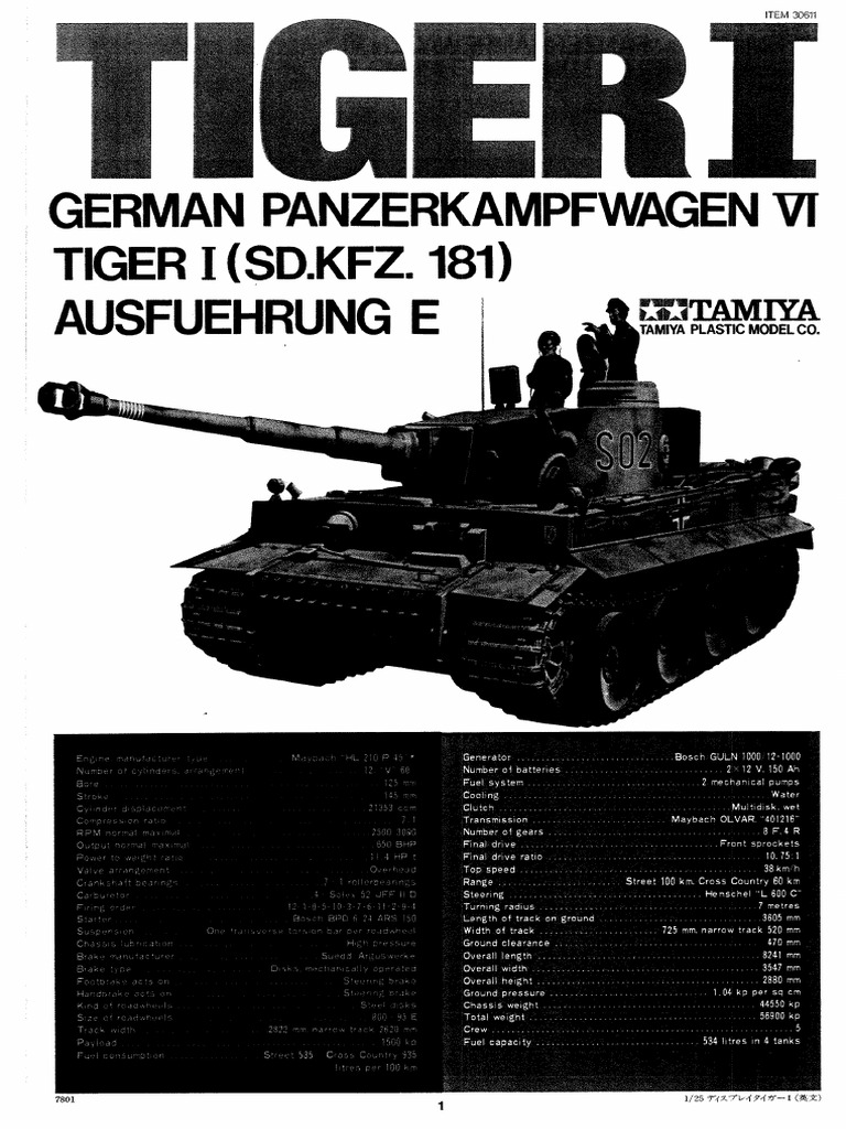 Tiger I Symbole | PDF