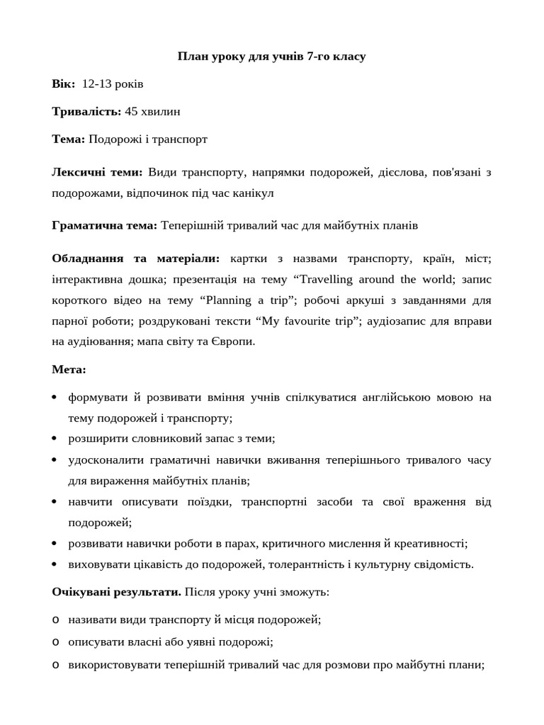 Lesson Plan 2 | PDF