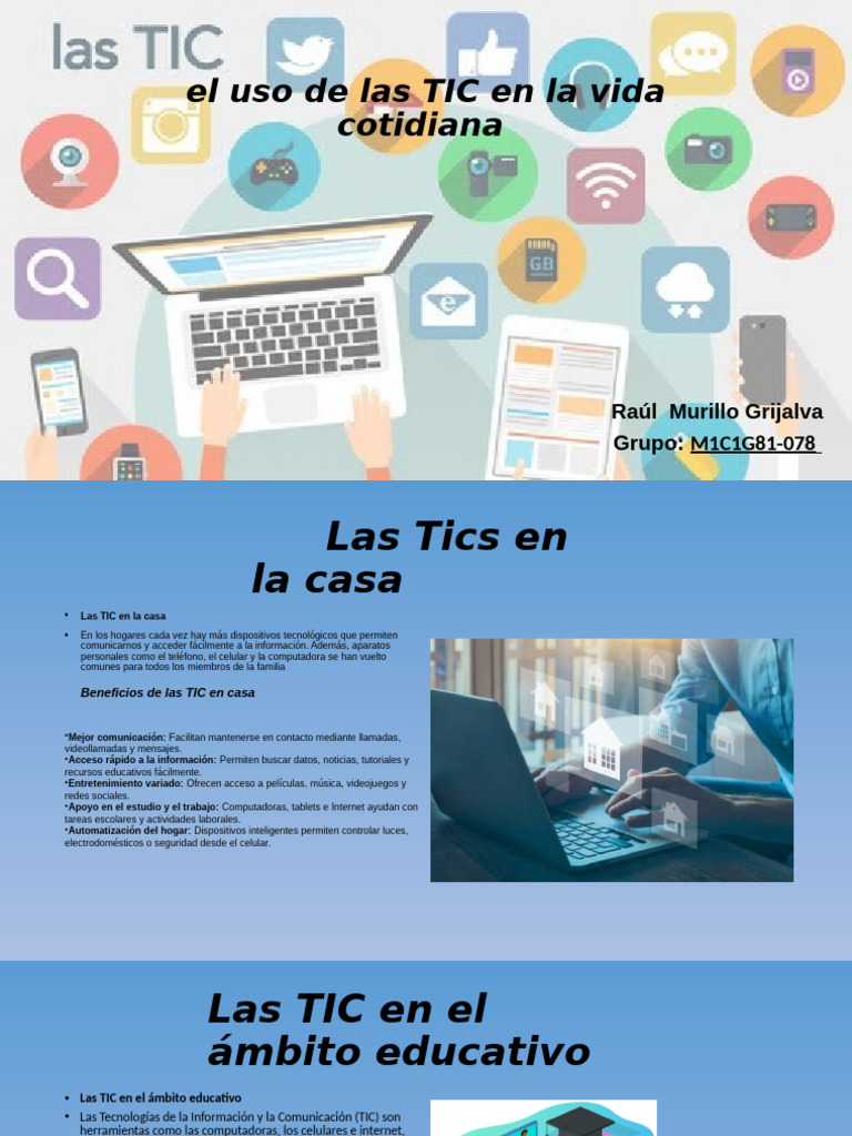 Impacto de las TIC en la vida diaria | PDF | Tecnología de información ...