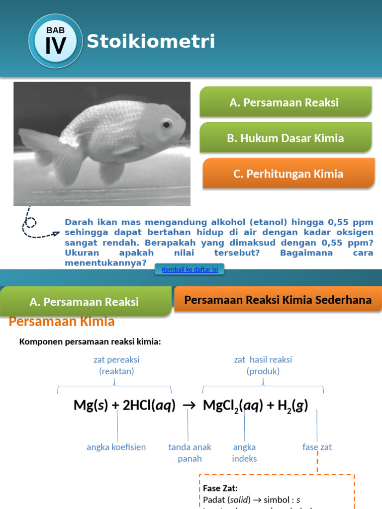 Hukum Dasar Kimia dan Stoikiometri | PDF