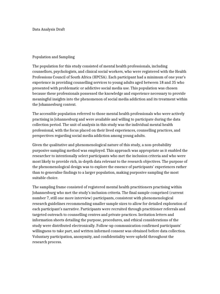 Polished Data Analysis With Transcript Findings | PDF | Cognitive ...