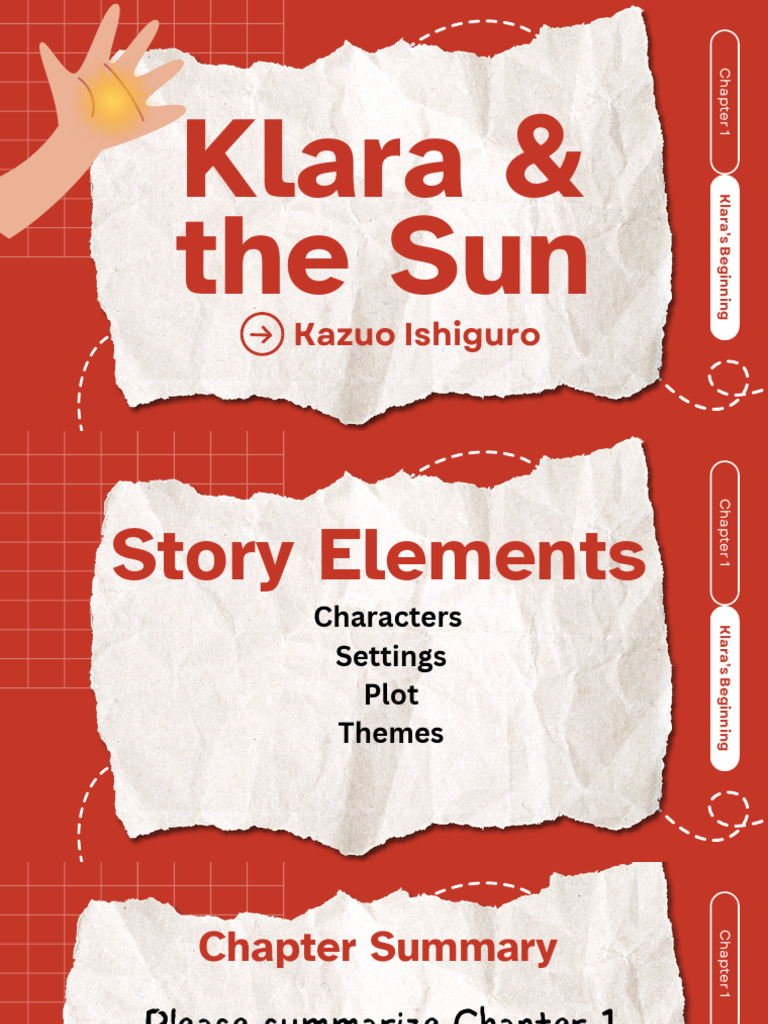 Klara and the Sun Chapter 1 Summary PDF Interpersonal
