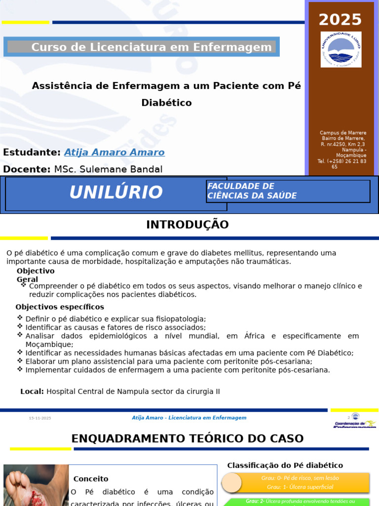 Atija Cirurgia | PDF | Diabetes | Infecção