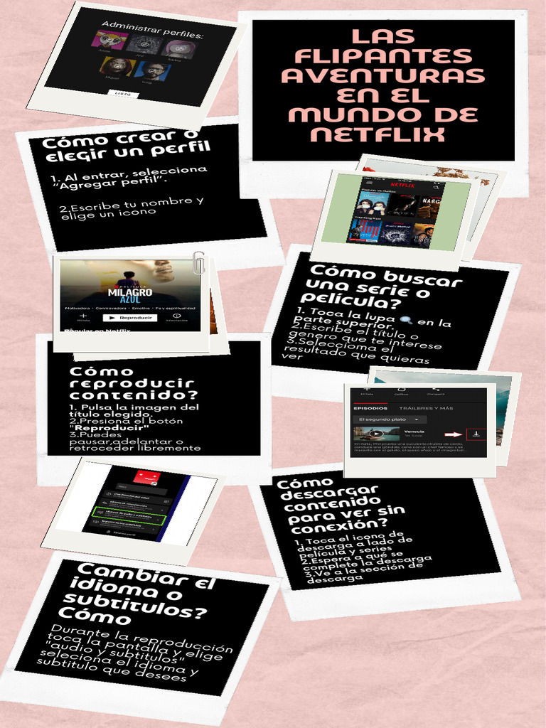 Guía para usar Netflix fácilmente | PDF