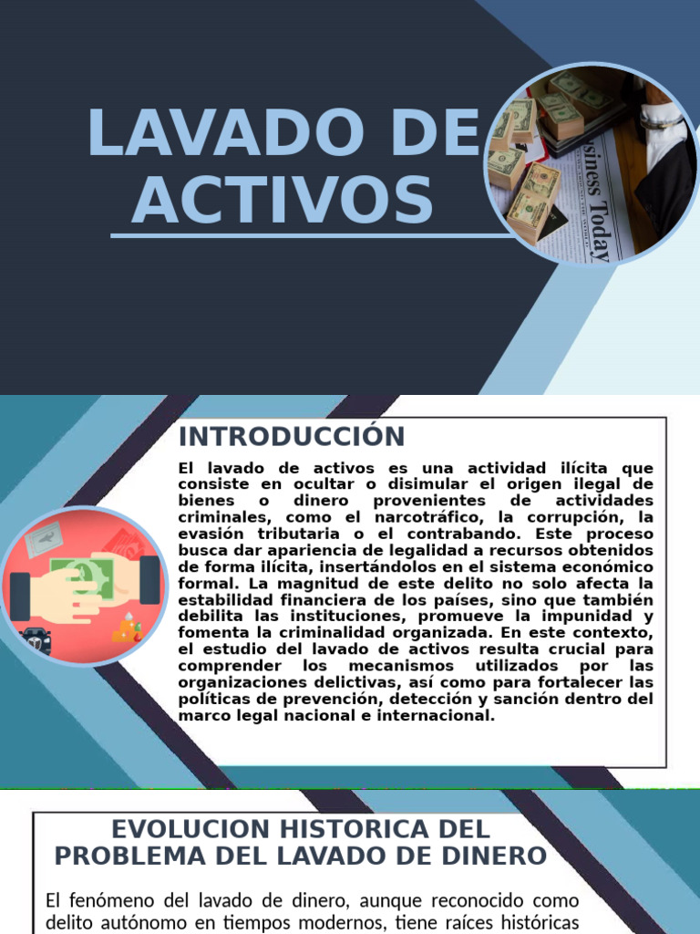Lavado de Activos | PDF | Lavado de dinero | Economias