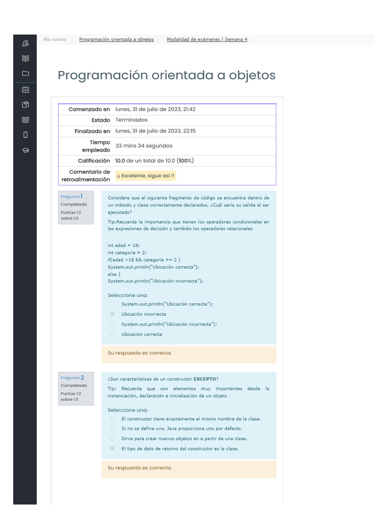 Propiedades y constructores en POO | PDF | Constructor (Programación ...