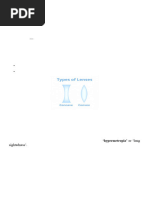 Lens Sign Conventions Explained | PDF | Optics | Light