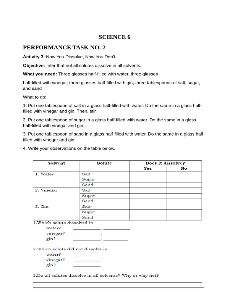 Performance Task No. 2 | PDF