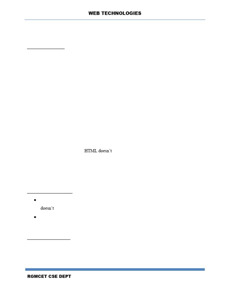 Introduction to HTML Basics | PDF | Java Script | Html Element