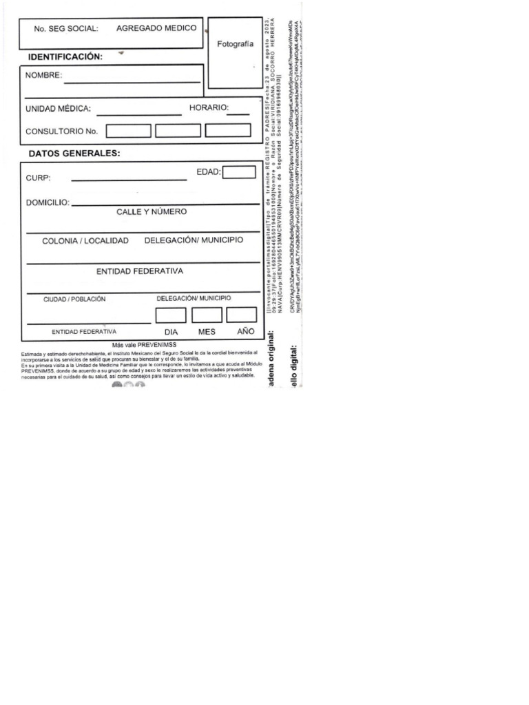 Hoja Carnet | PDF