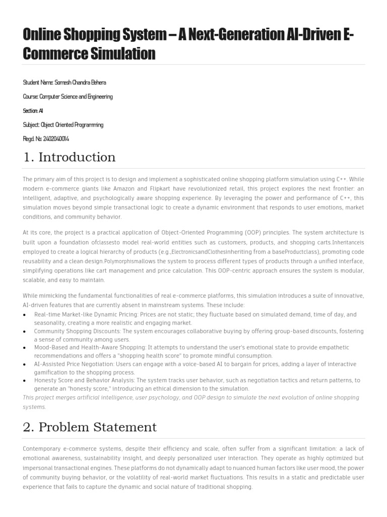 Roll 14 Somesh Behera | PDF | Object Oriented Programming | Class ...