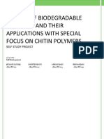 Biodegradable Polymers Study with Focus on Chitin Applications