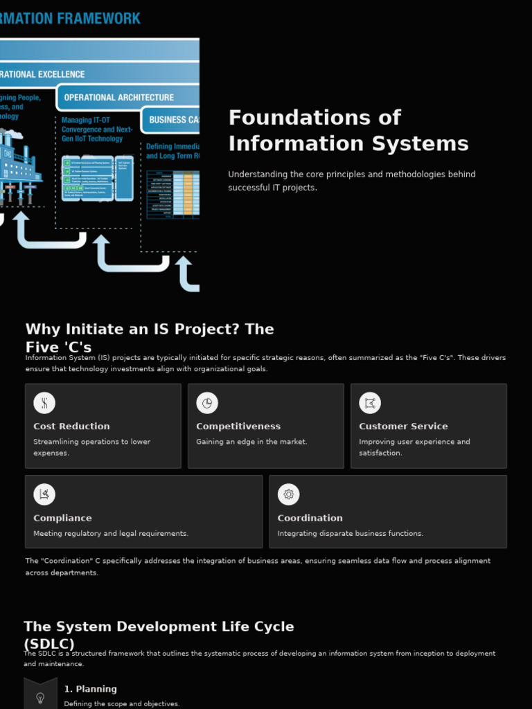 Foundations of Information Systems Explained | PDF | Software ...