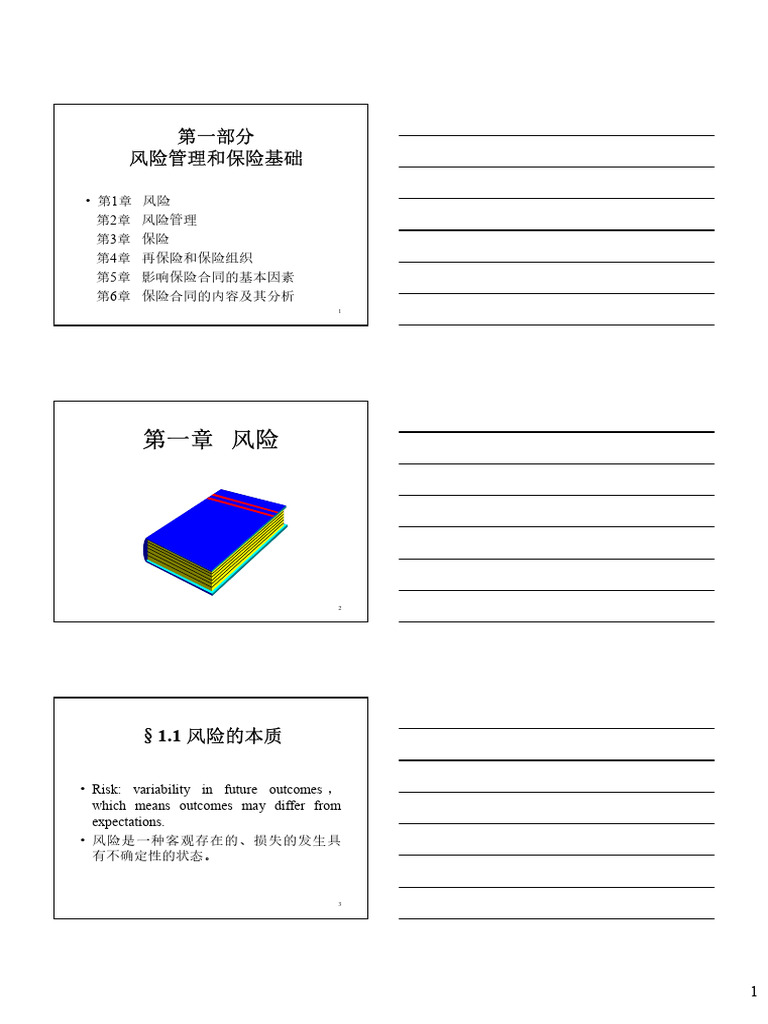 第01章风险| PDF