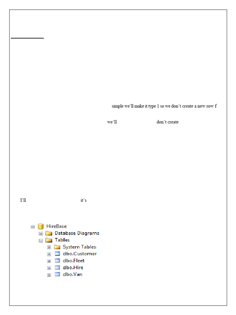 Data Warehouse Creation and Design Guide | PDF | Data Warehouse ...
