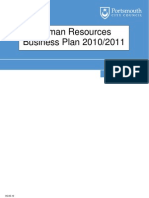 API Strategy - HR Business Plan 2010-11