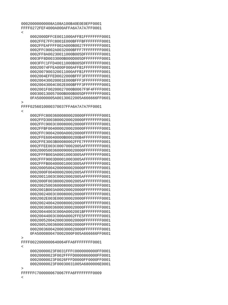 Hexadecimal Data Structure Analysis | PDF