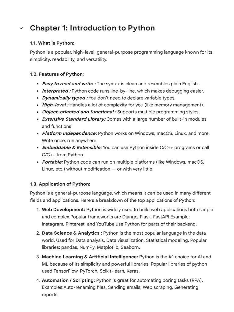Introduction to Python Programming | PDF | Boolean Data Type | Control Flow