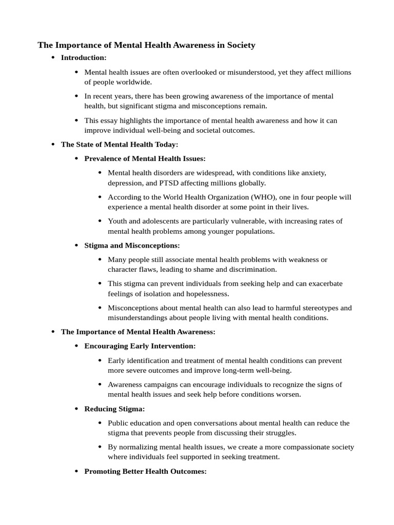 Mindfulness | PDF | Mental Health | Mental Disorder