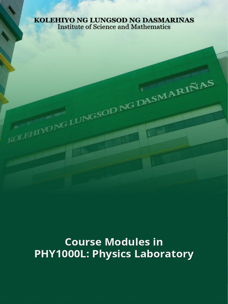 (Module 4) BSIS LabManuals PHY1000L August2025 - 949b2c2b 3785 4c3f ...