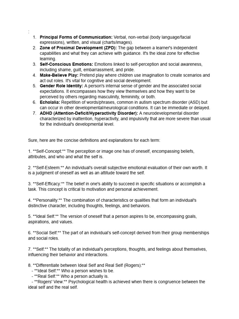 What Are The Principles Forms of Communicatio... | PDF | Learning ...