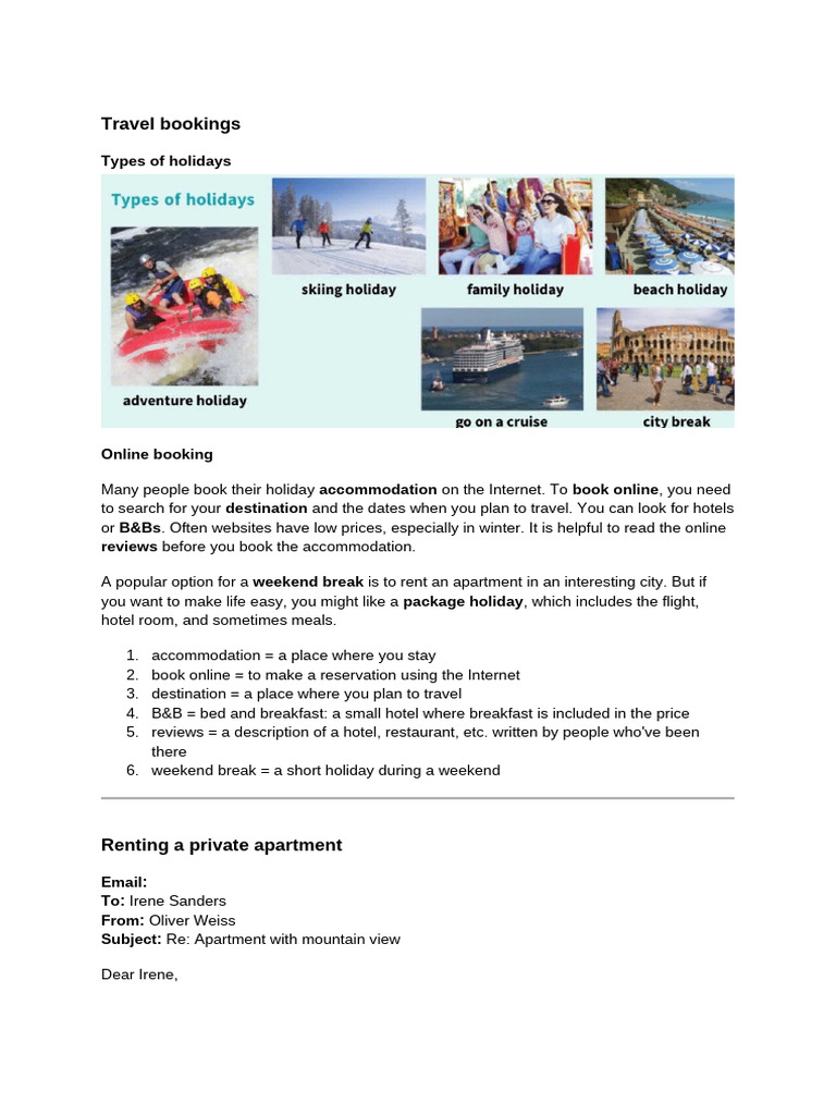 Guide to Online Travel Bookings | PDF | Baggage | Inn