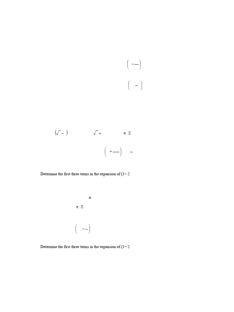 Binomial Theorem Practice Problems | PDF | Chess | Chess Theory