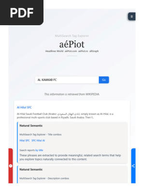 AL KAWKAB FC - MultiSearch Tag Explorer