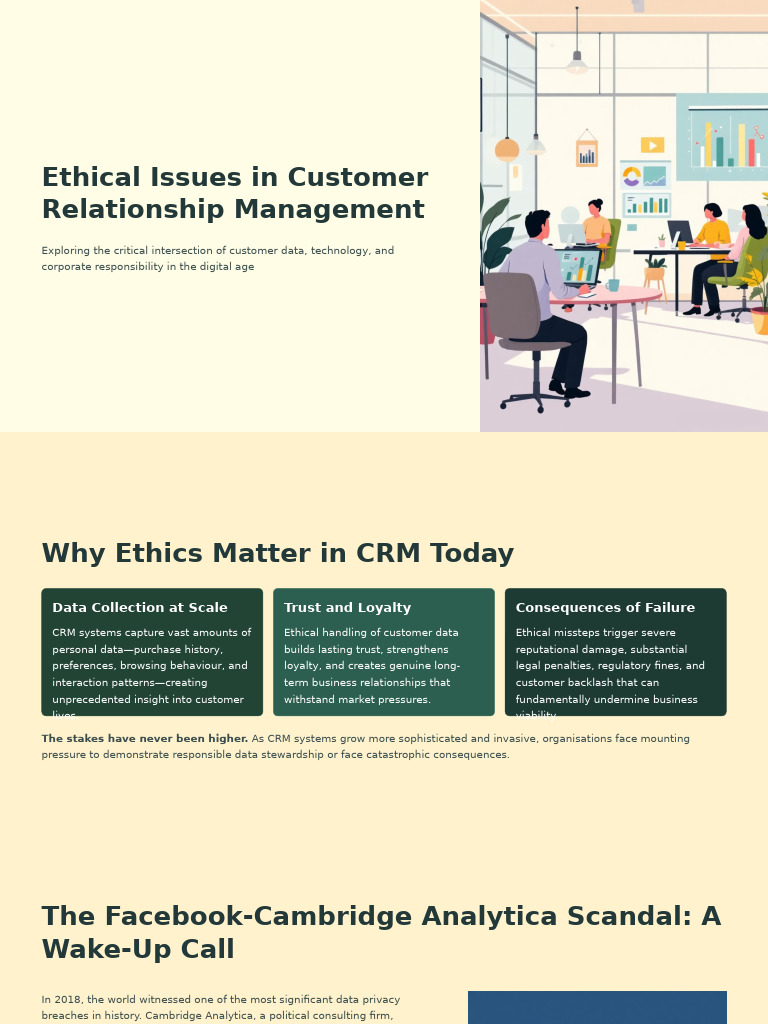 Ethical Issues in Customer Relationship Management | PDF | Artificial ...