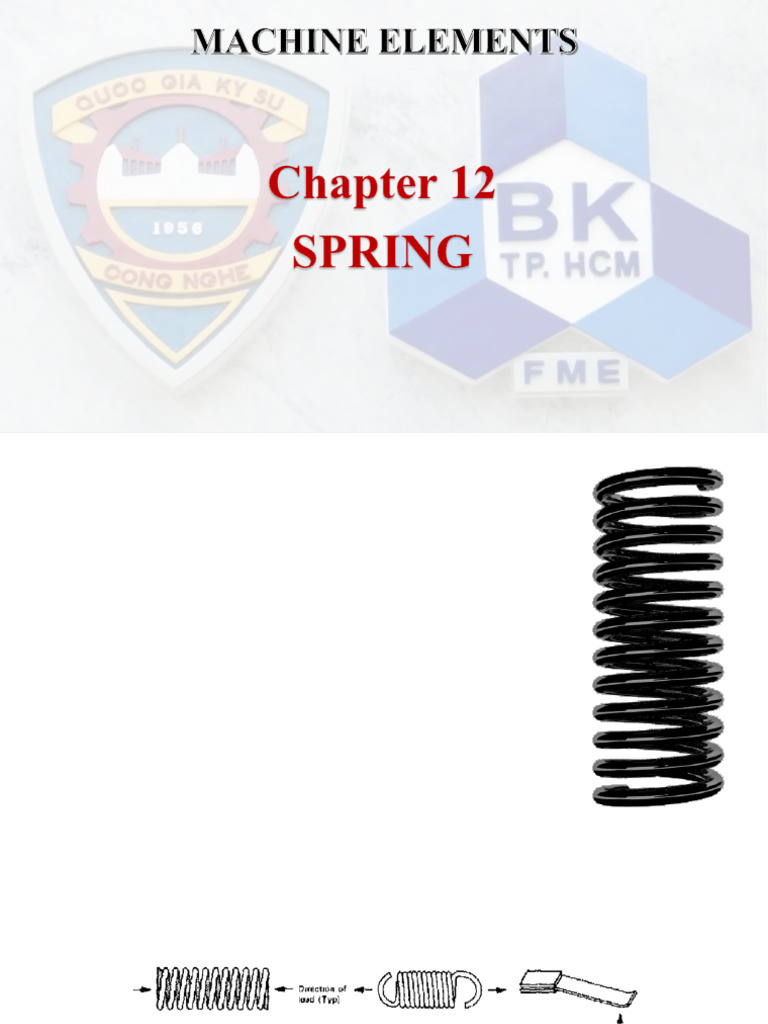 Chap 12 - Spring | PDF | Strength Of Materials | Young's Modulus