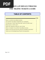 Common Law Default Process - Guide v3