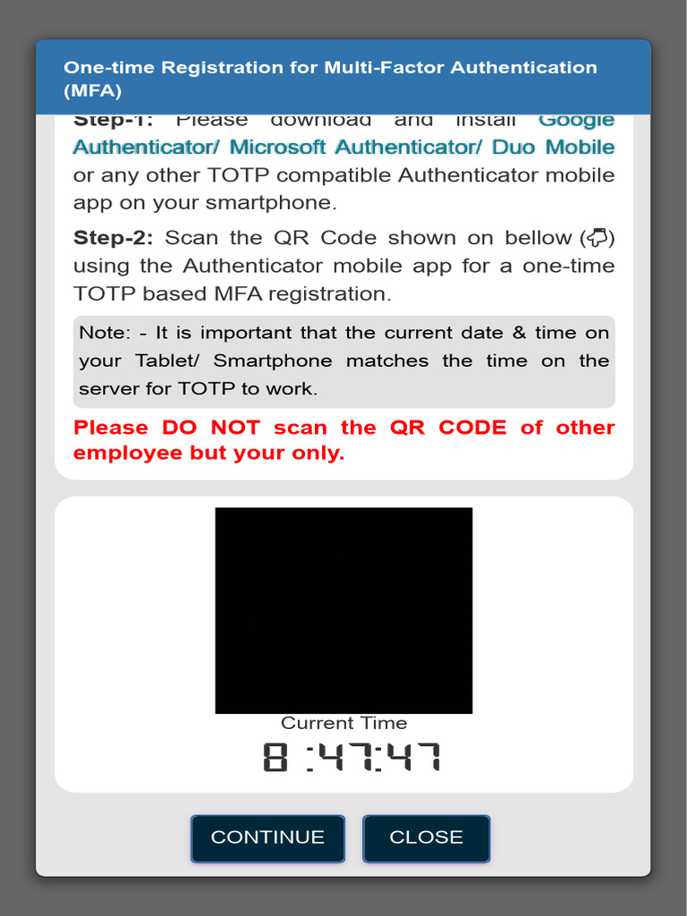 Rajasthan MFA Registration Guide | PDF