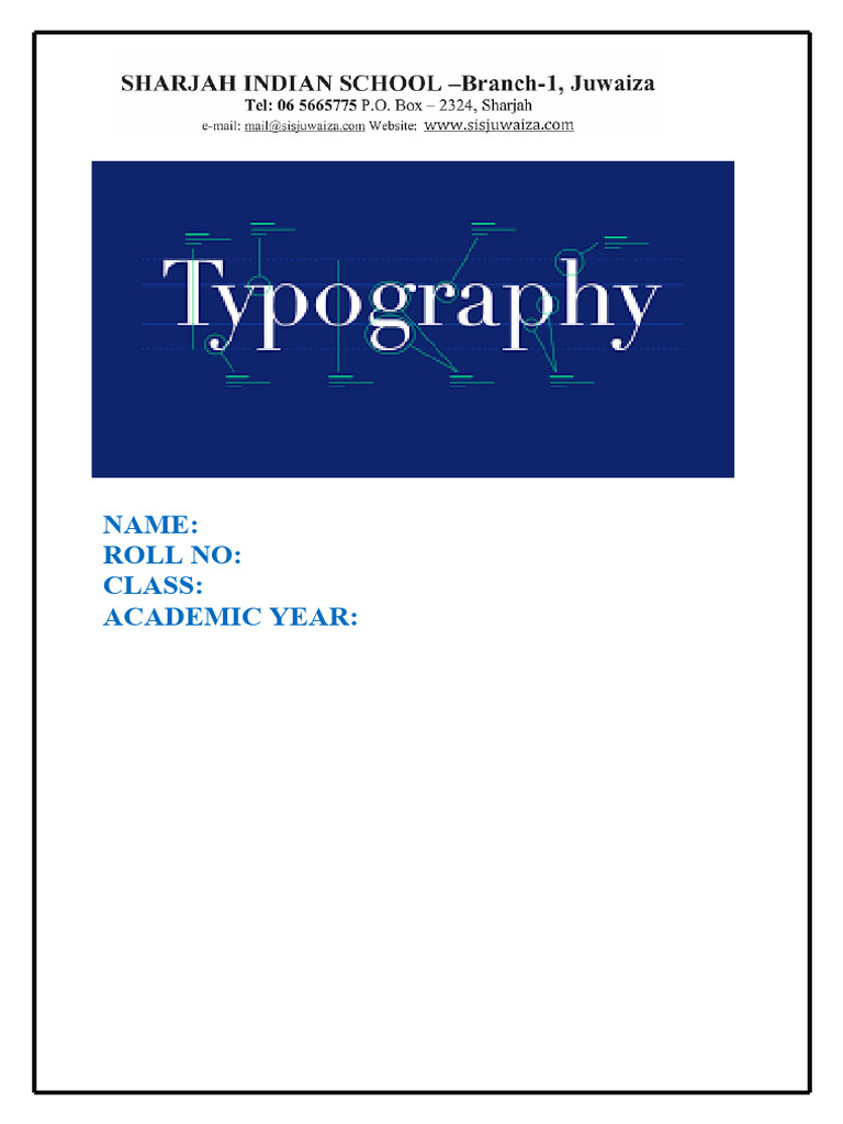 Record File Cover Page-TCA | PDF