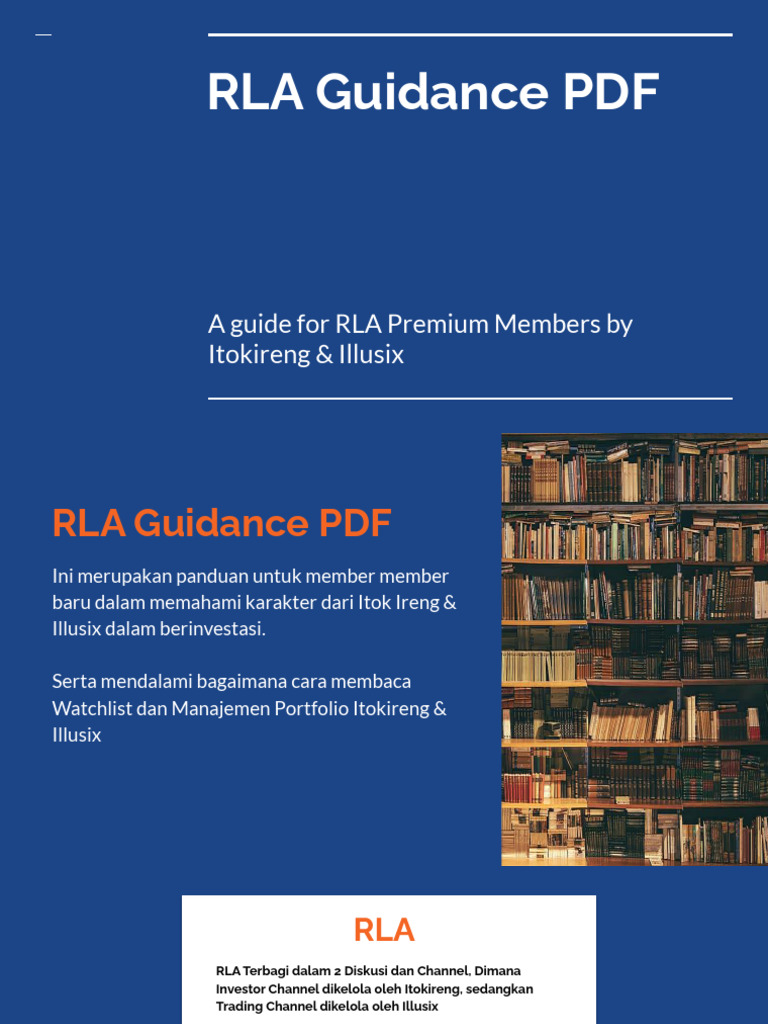 Panduan Investasi RLA untuk Anggota | PDF