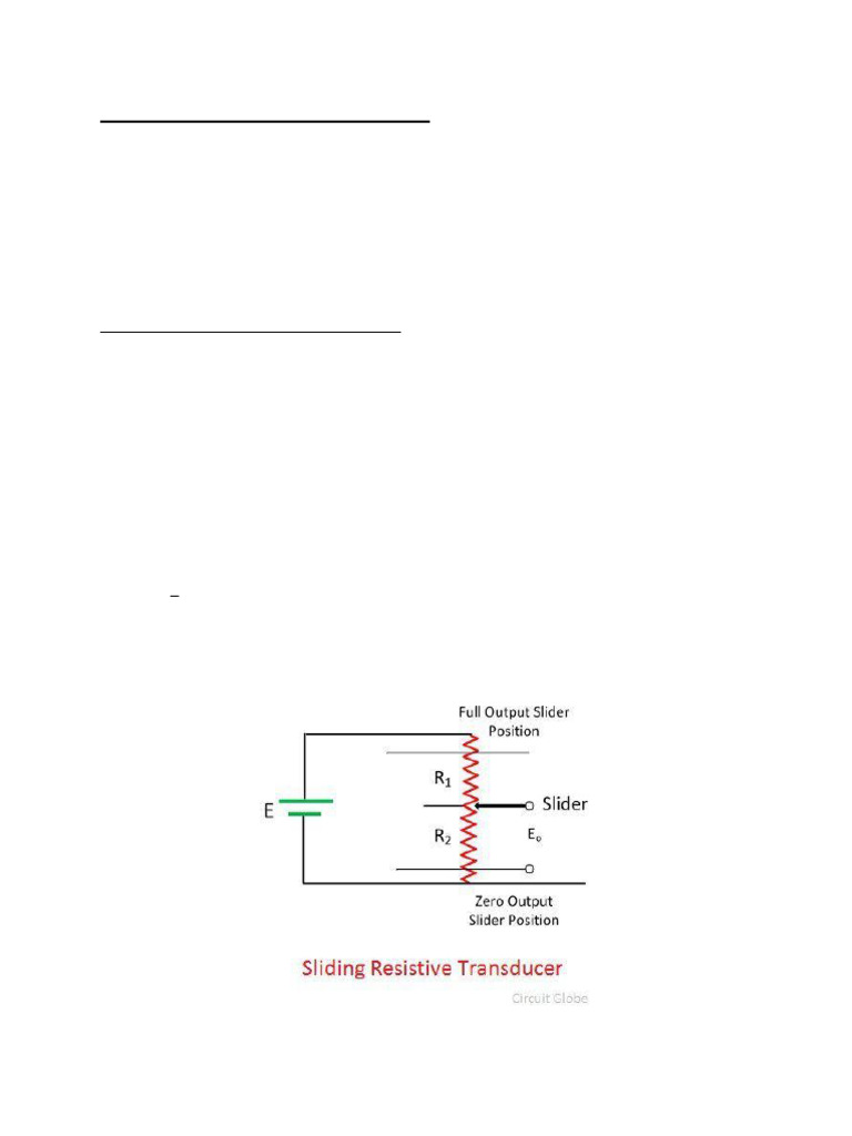 Electromechanical Sensors Overview | PDF | Inductor | Inductance