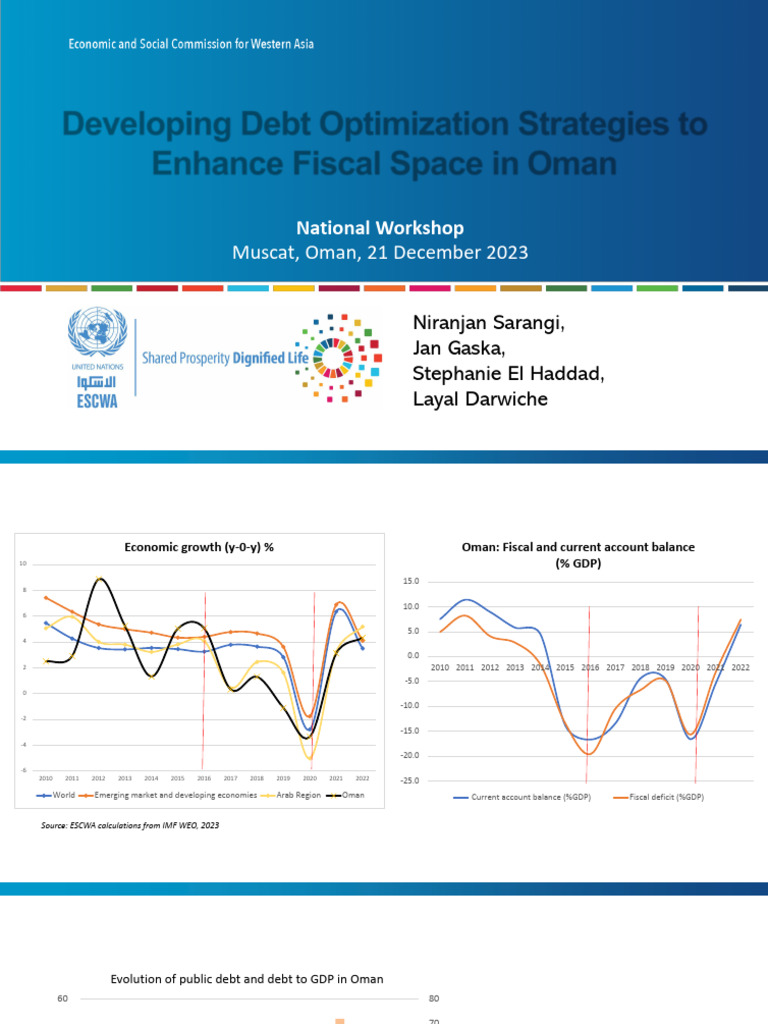 Picture Idea: Oman National Workshop Debt Optimization Escwa Slides Pdf Cluster Analysis