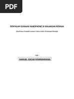 Download Penyalah Gunaan Handphone Di Kalangan Remaja by Samuel Oscar Rohrohmana SN94952936 doc pdf