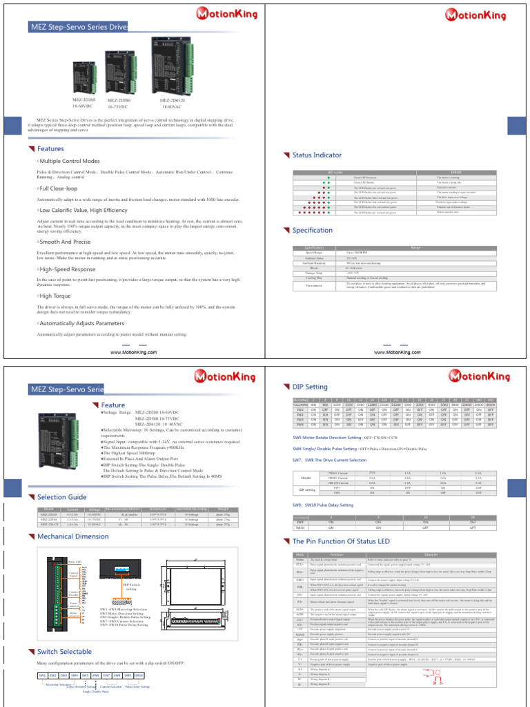 MEZ Series Drivers | PDF | Power Supply | Light Emitting Diode