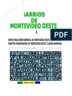 Juegos Barrios de Montevideo Oeste