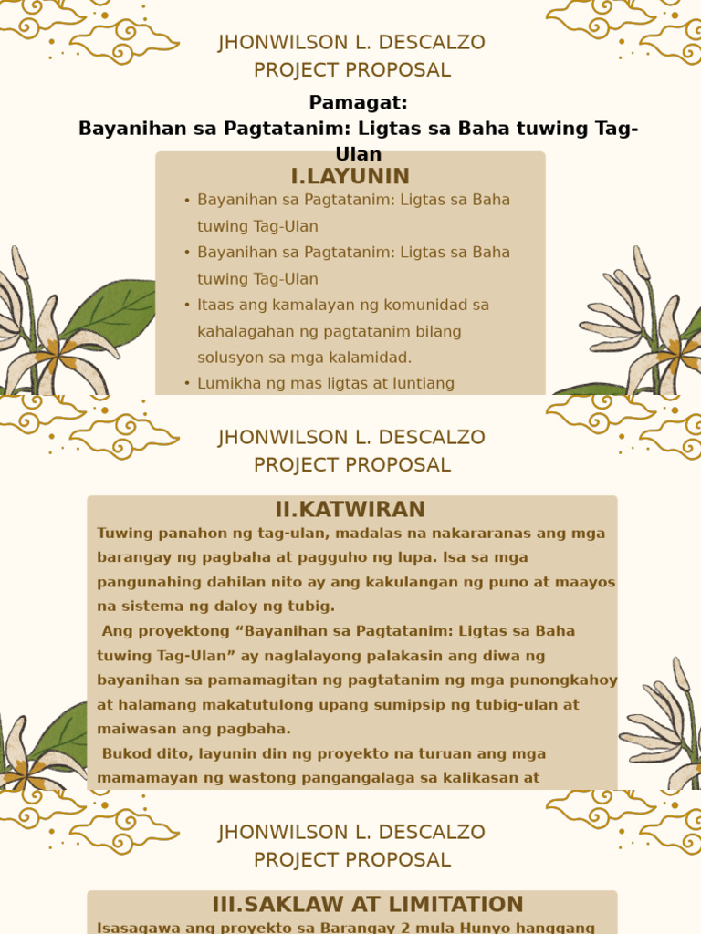 Project Proposal | PDF