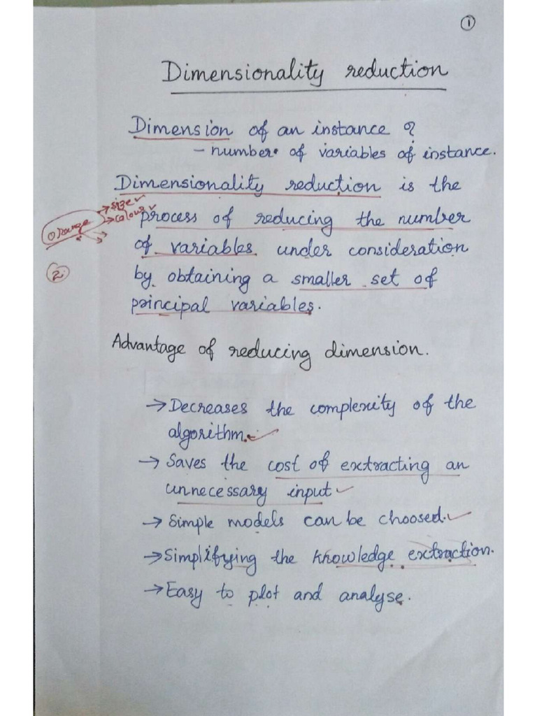 Dimensionality Reduction - Subset Selection | PDF