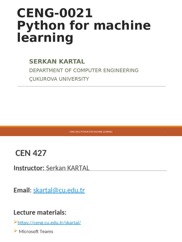 lect0 | PDF | Python (Programming Language) | Software